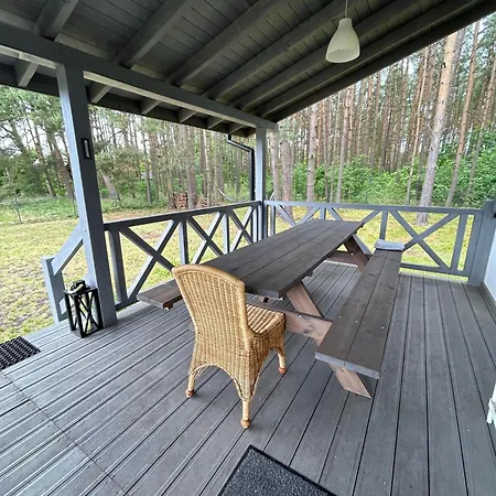 Mlynska - Drewniany, Caloroczny Dom W Sosnowym Lesie Casa de Férias Czarny Mlyn