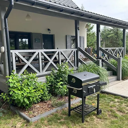 Mlynska - Drewniany, Caloroczny Dom W Sosnowym Lesie Casa de Férias