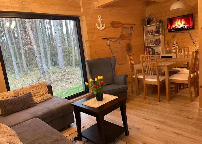 Mlynska - Drewniany, Caloroczny Dom W Sosnowym Lesie