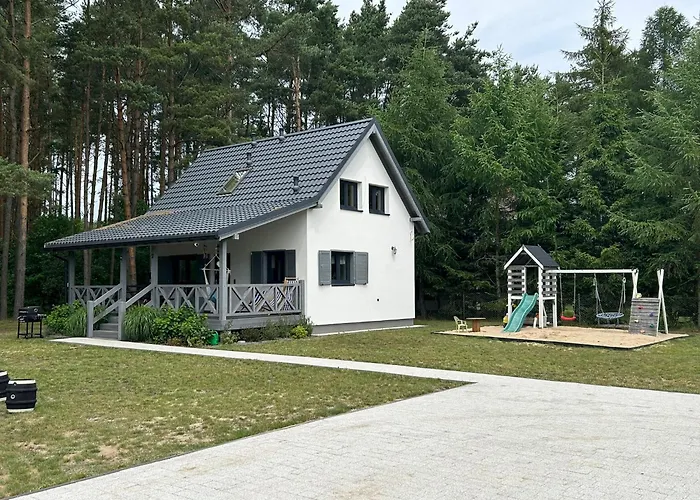 Mlynska - Drewniany, Caloroczny Dom W Sosnowym Lesie