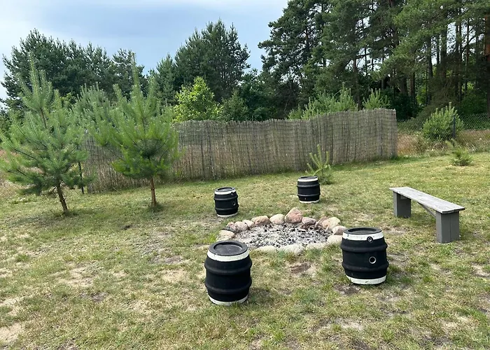 Mlynska - Drewniany, Caloroczny Dom W Sosnowym Lesie Czarny Mlyn